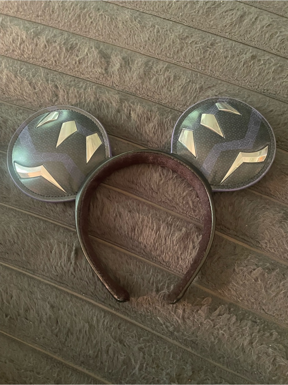 Disney Parks Marvel Black Panther Wakanda Forever Mickey Ears Headband Adult